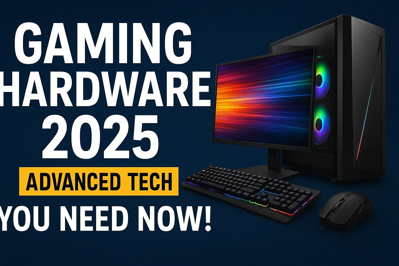Gaming hardware 2025: Advanced Tech You Need Now!