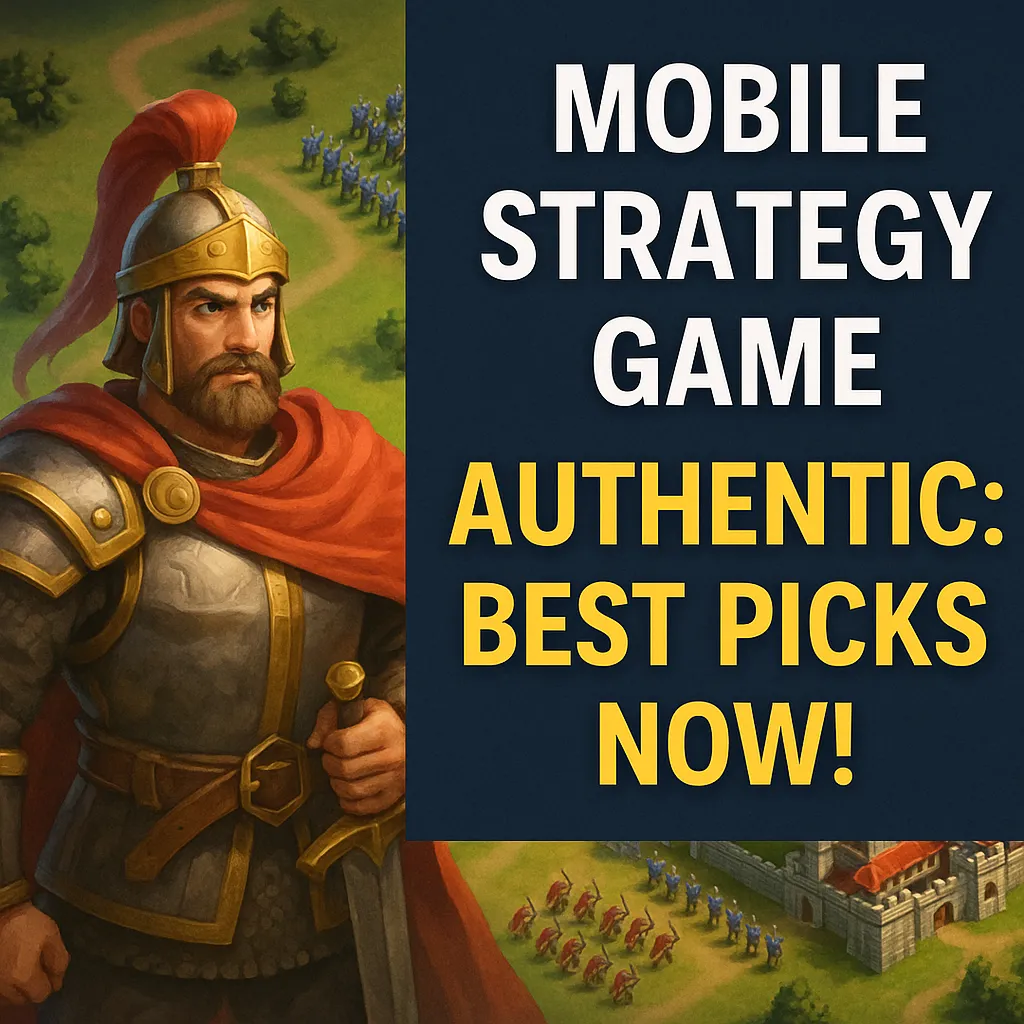 mobile strategy game Authentic: Best Picks Now!