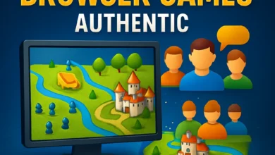 Massively multiplayer browser Authentic Games Online!