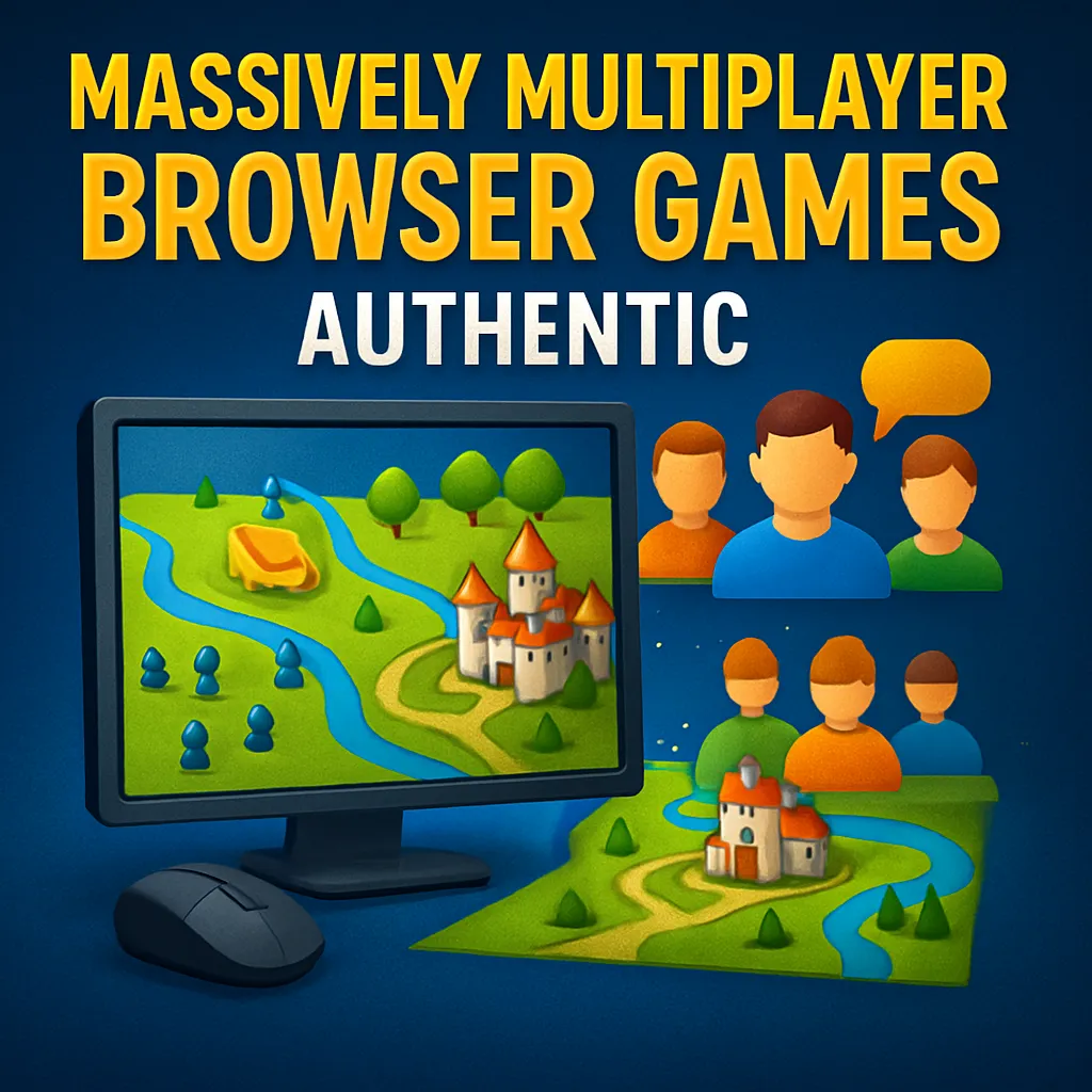 Massively multiplayer browser Authentic Games Online!