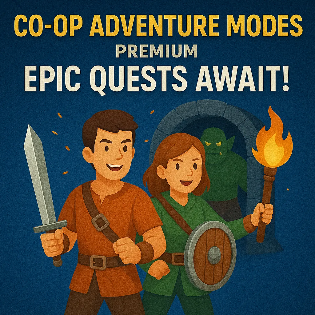 Co Op Adventure Modes Premium: Epic Quests Await!