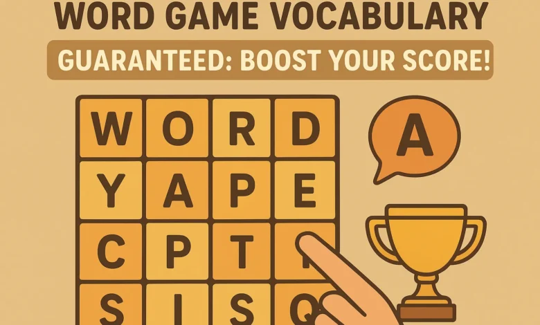 Word game vocabulary Guaranteed: Boost Your Score!