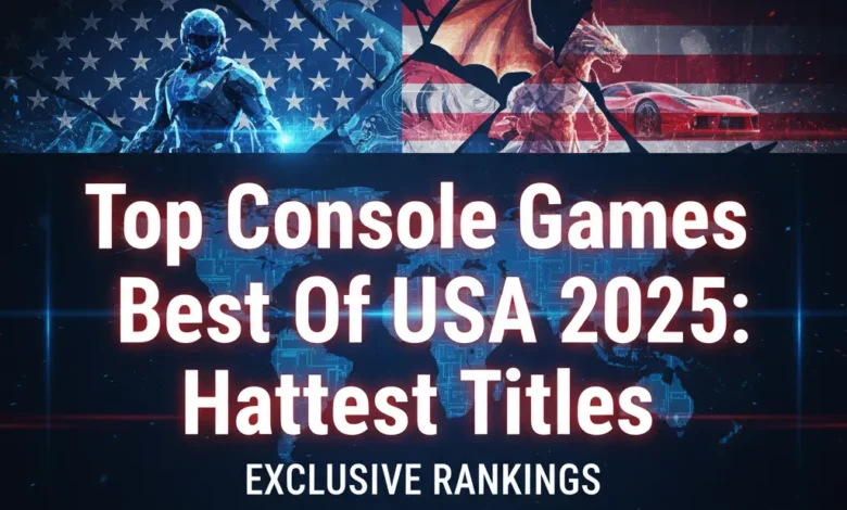 Top Console Games Best Of USA 2025: Hottest Titles