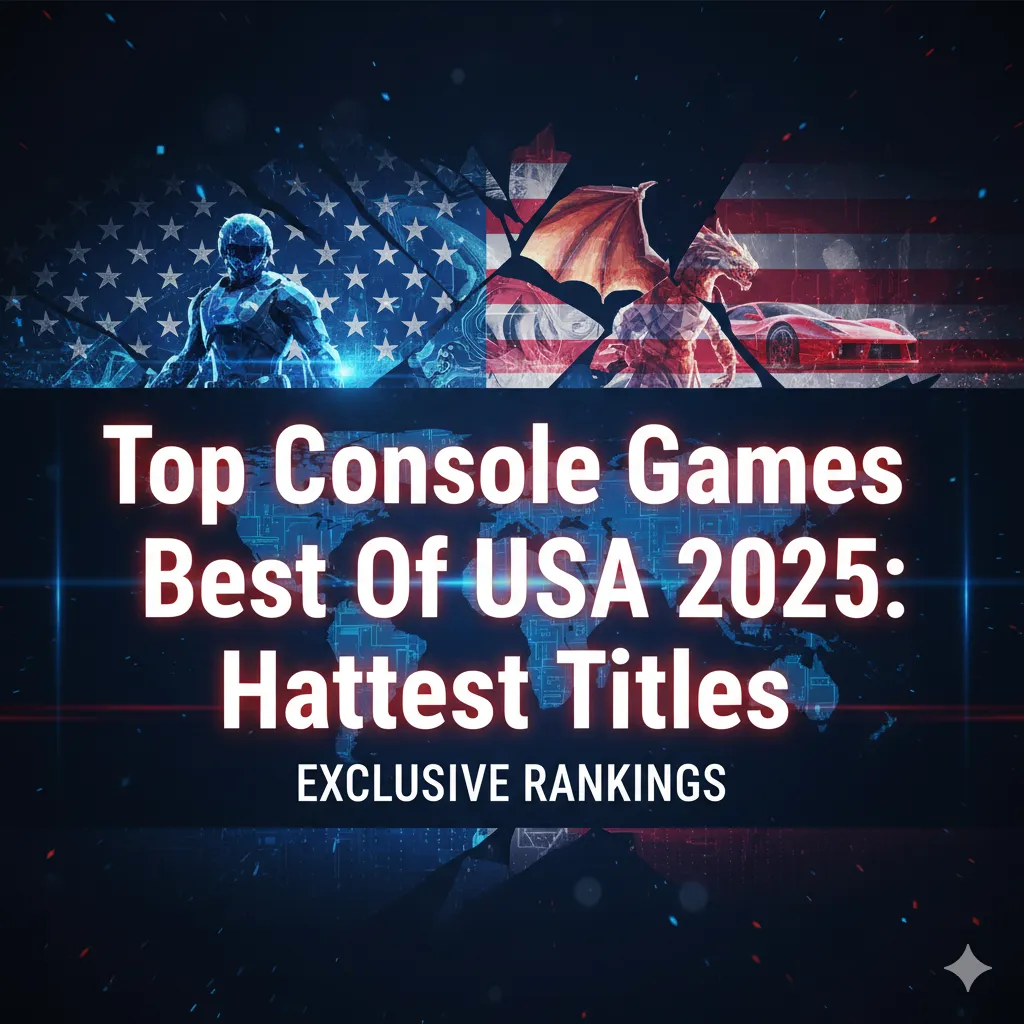 Top Console Games Best Of USA 2025: Hottest Titles