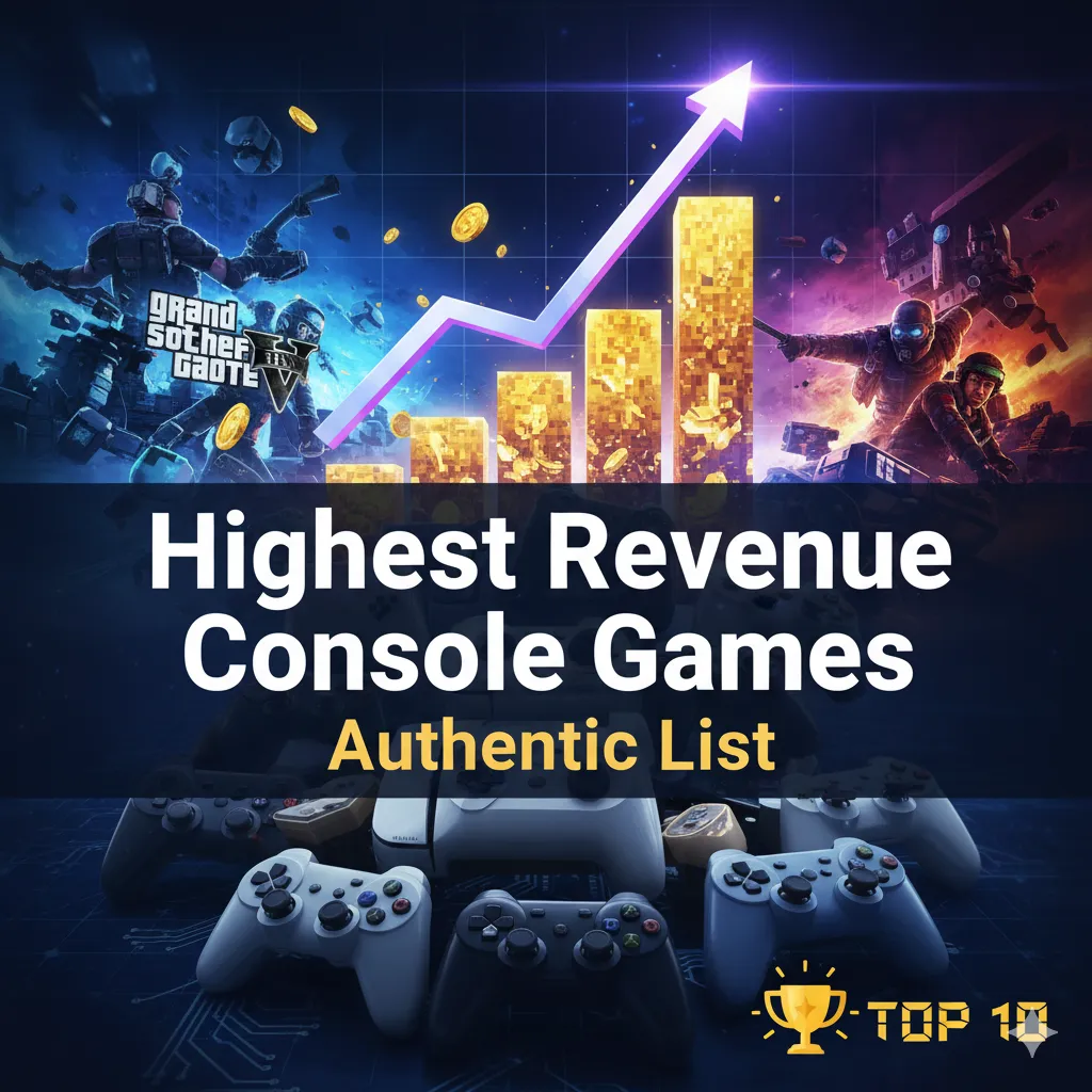 Highest Revenue Console Games Authentic List